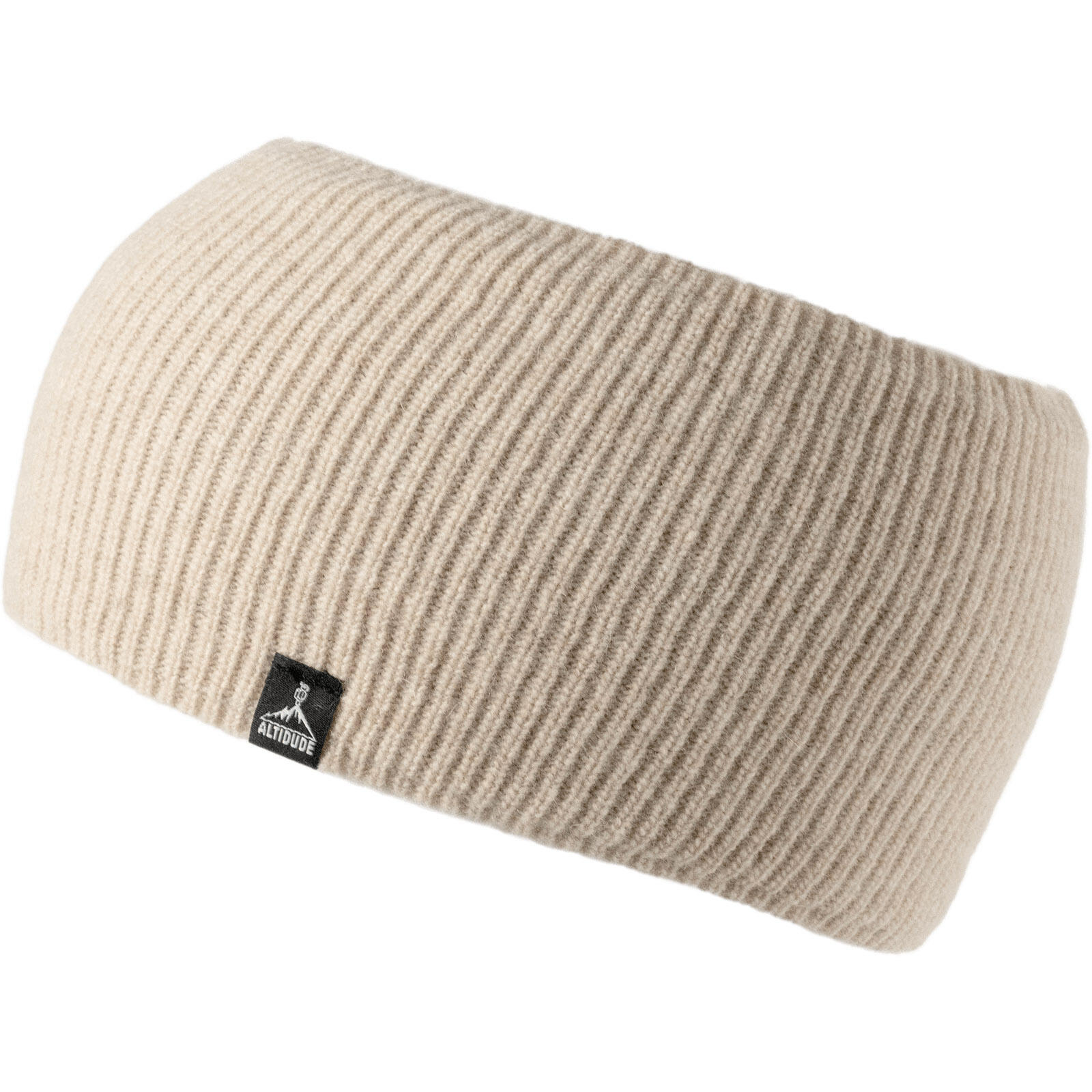 ALTIDUDE Merino hoofdband Hermit ribgebreide oorbeschermers lamswol
