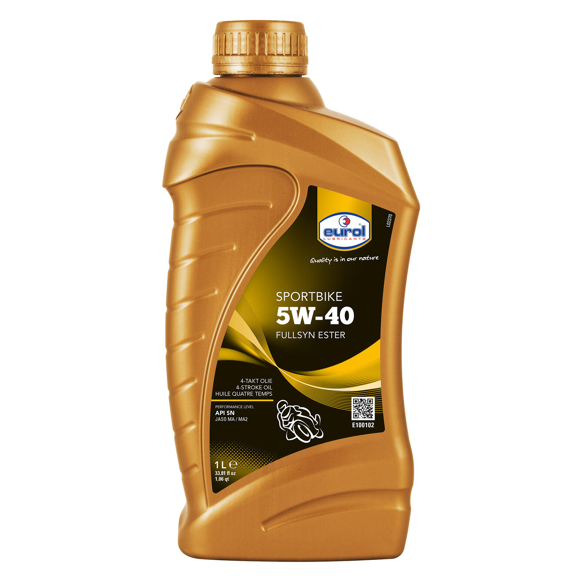 EUROL Synthetische olie Eurol 5W40 - 1 liter