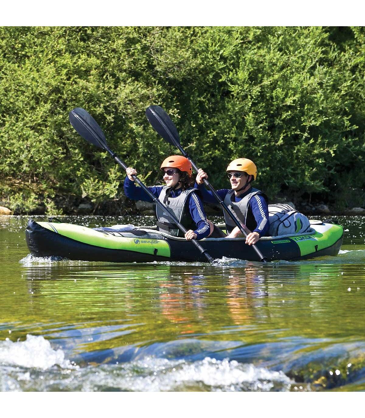 Kayak gonflable Sevylor Yukon KCC380 2 places pack complet 6/7