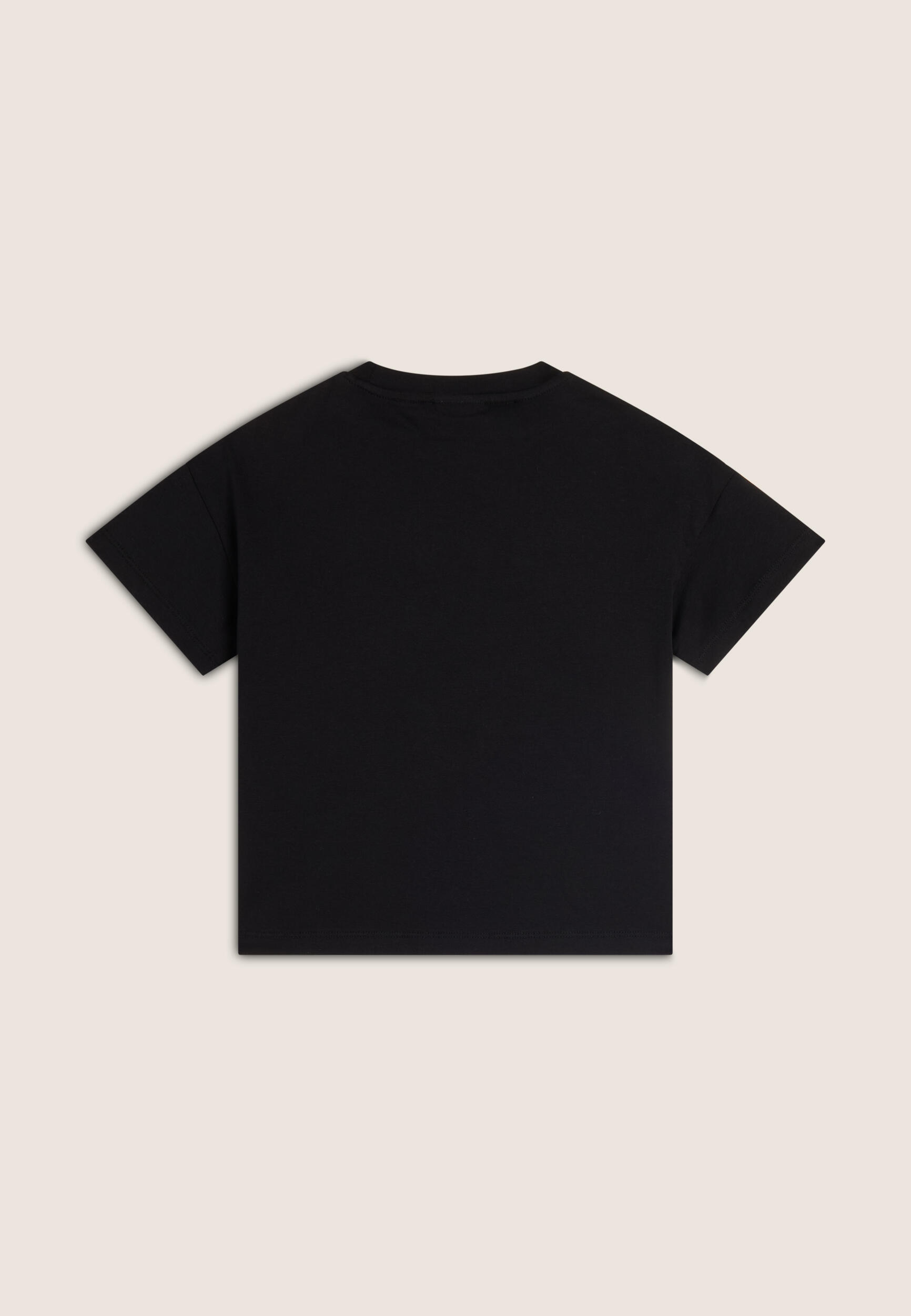 T-shirt Comfort Fit da Bambina con Logo Maculato 2/3