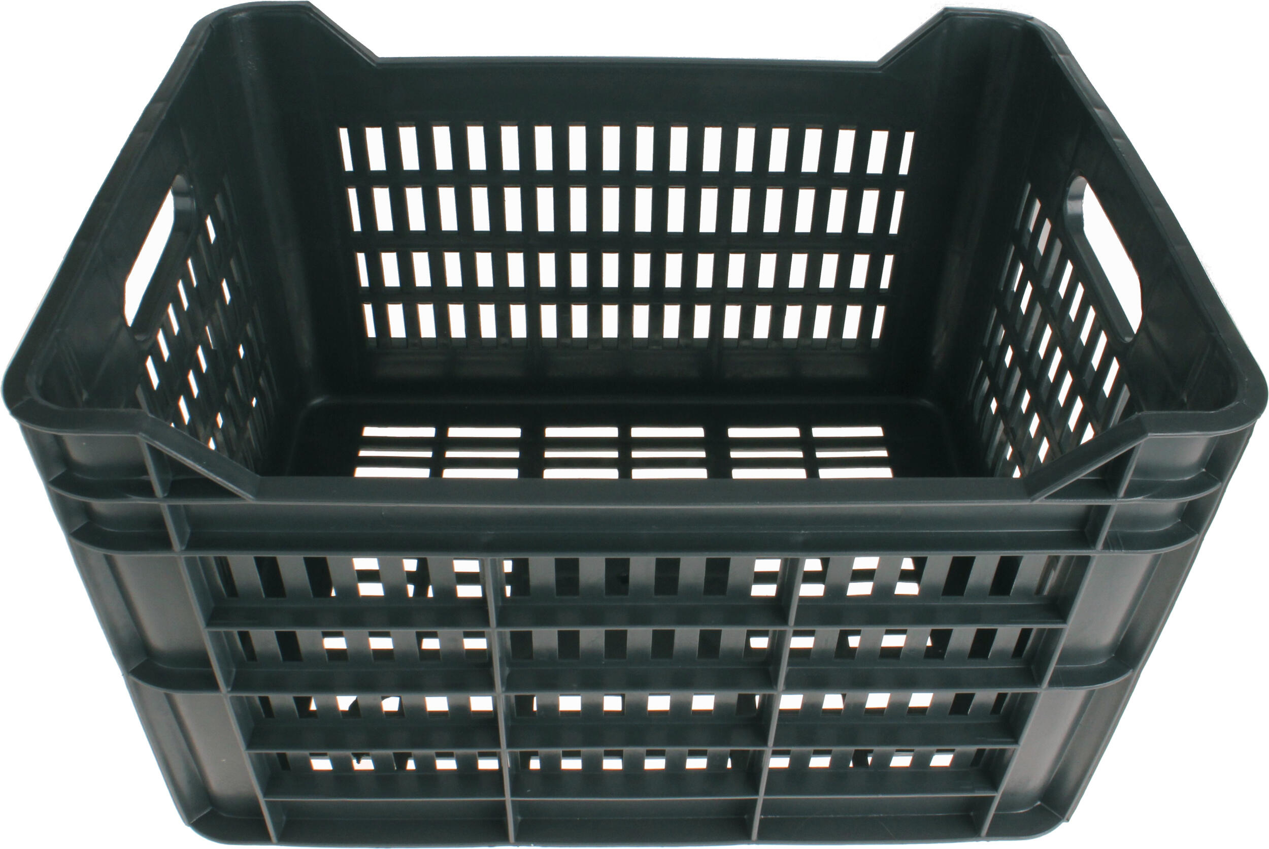 AMIGO fietskrat 30 liter 100% gerecycled kunststof donkergrijs 4/7