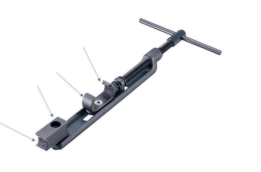 HOZAN Hozan Reserve Pads voor Vorkuitzetter C-451-1 (4 Stuks)