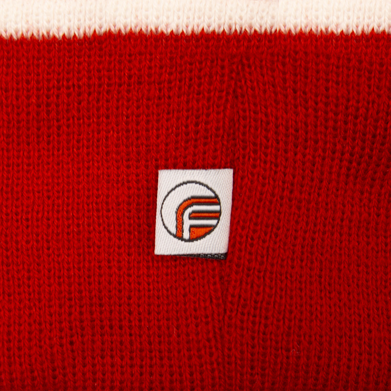 Fan Originals Arsenal Bobble Hat Retro Red 1994 Home Kit Colours 4/5