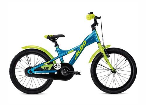 ALDO Aldo 18 inch powerbike blauw/lime 9274