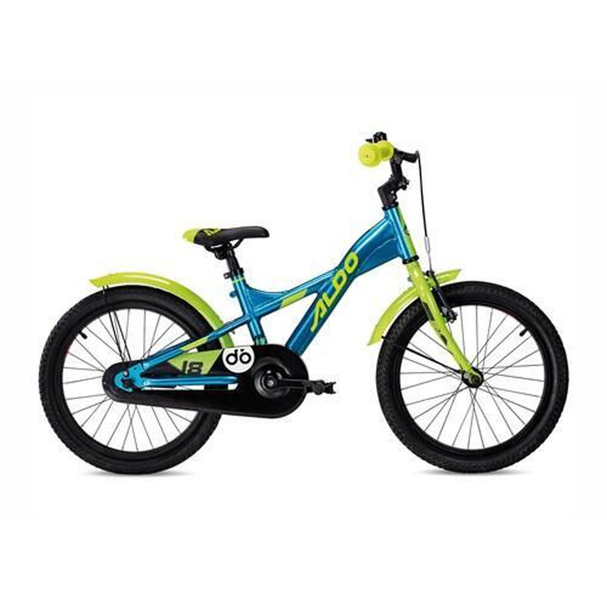 Aldo 18 pouces Powerbike Blue Lime 9274