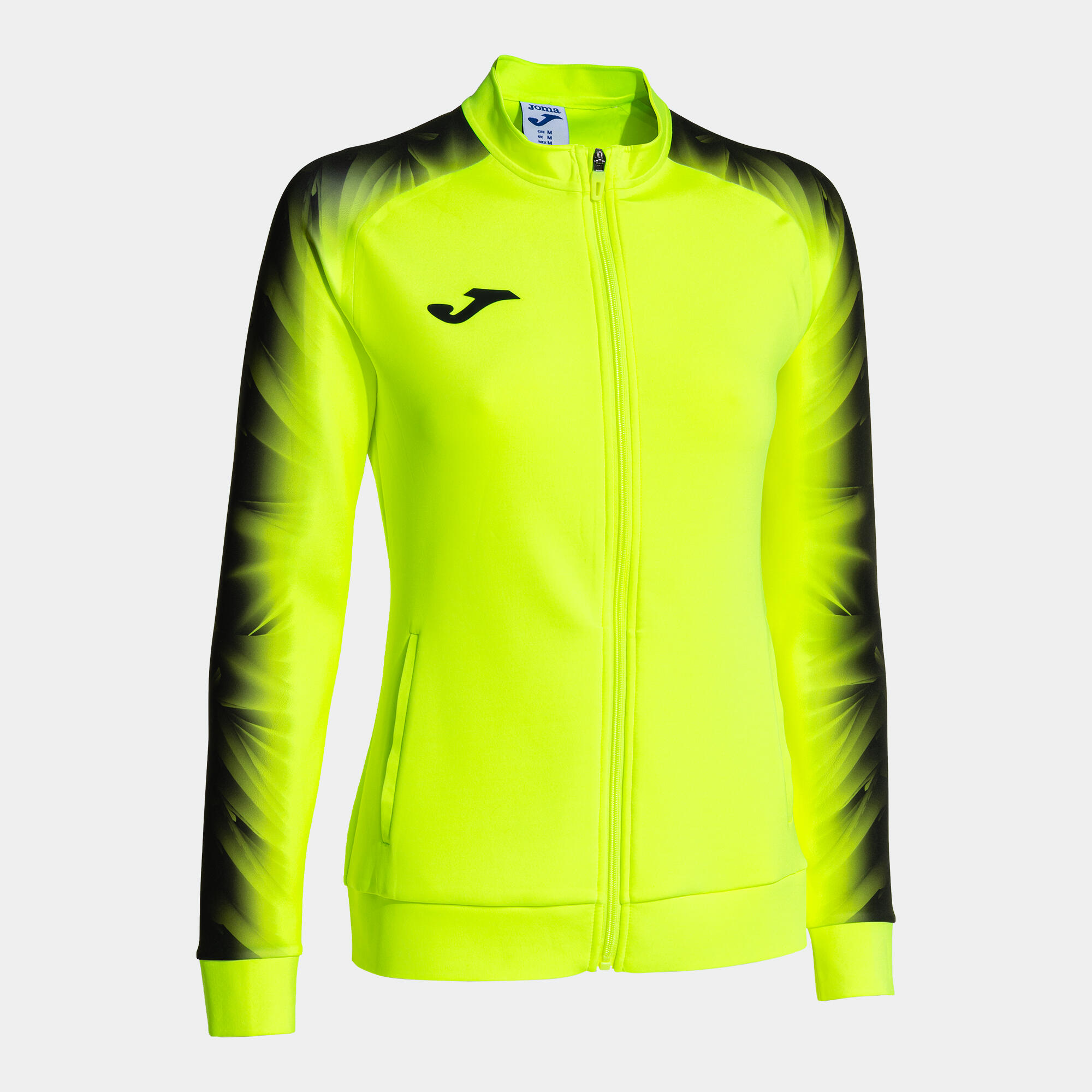 Joma - Veste Running Femme Joma Elite Xi Jaune Fluo - Gilet Manches Longues - Jaune|noir - 48 Xl - Decathlon