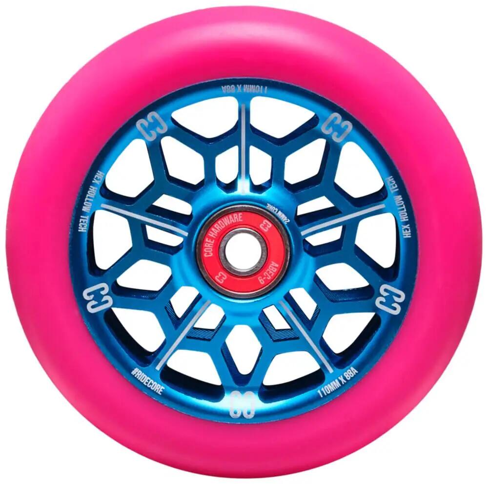 CORE CORE Hollowcore Hex  110 Stuntstep wiel Blue/Pink