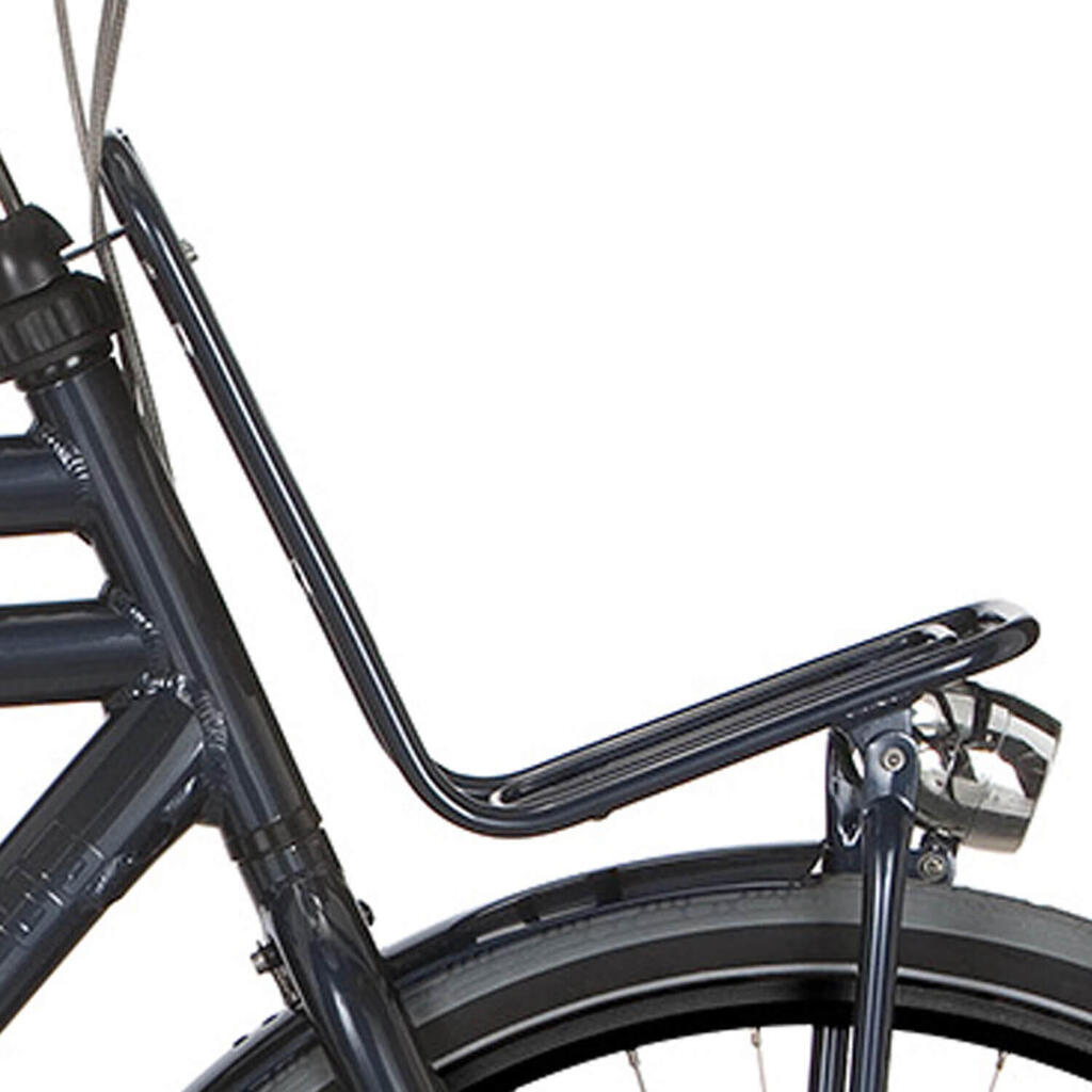Cortina U5 Front Carrier in Smoke Stone for 28 Inch Bicycles