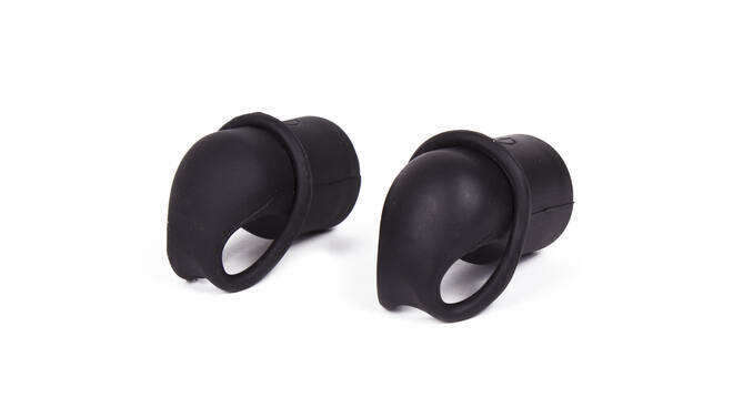 Kit d'éclairage pour vélo LED - rouge/blanc silicone 2/4
