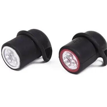 LED светлини за велосипед – червени/бели силиконови 1784735048exPW