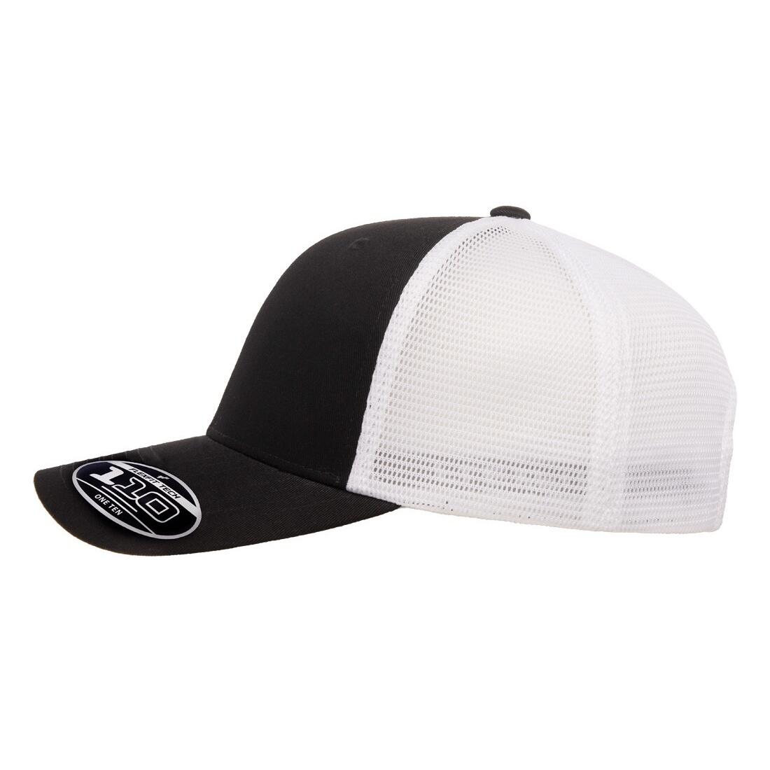HerrenDamen Unisex Zweifarbig Kappe "110", Netzmaterial Damen und Herren 3/4