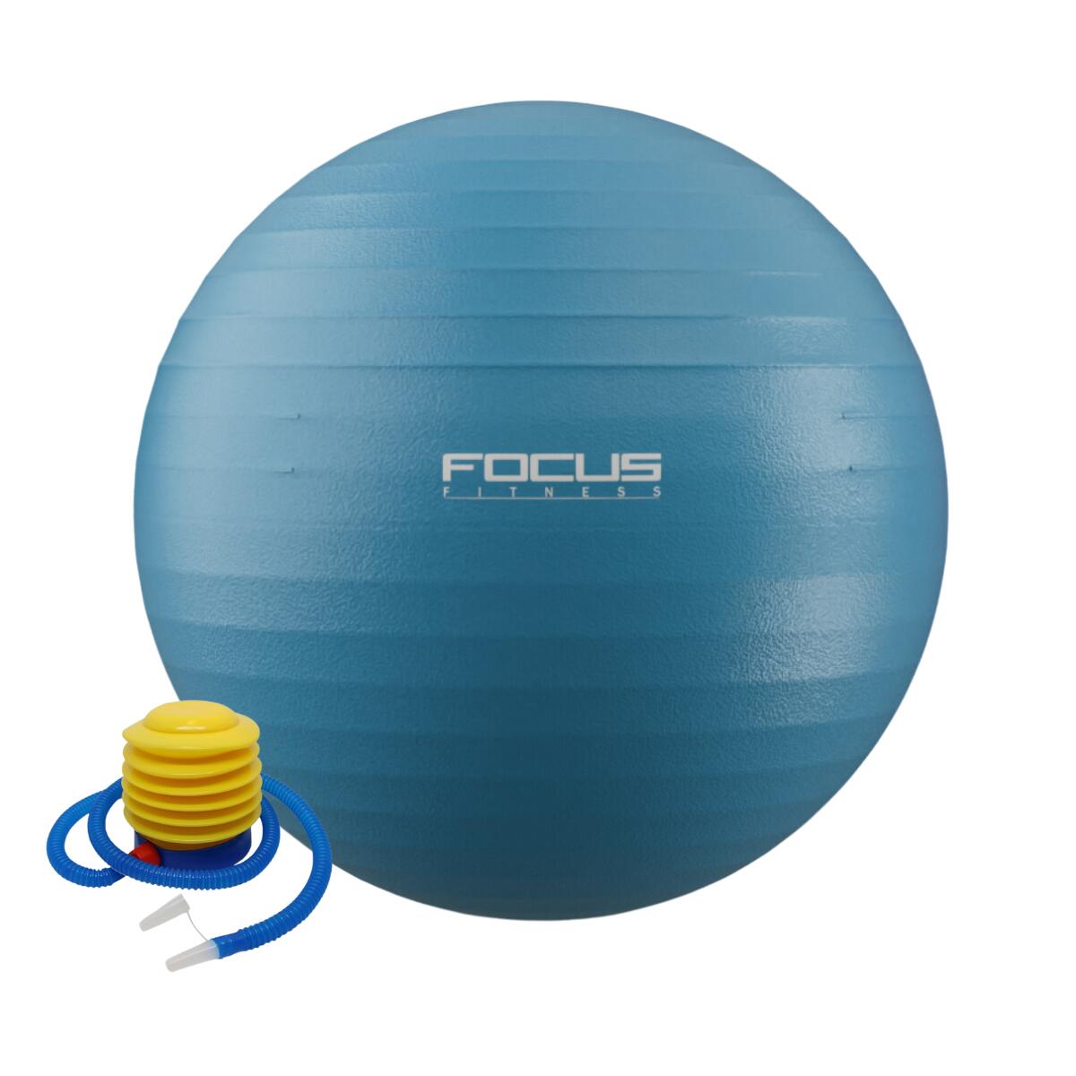 Gymnastikball - 65 cm - inkl. Fußpumpe 1/2