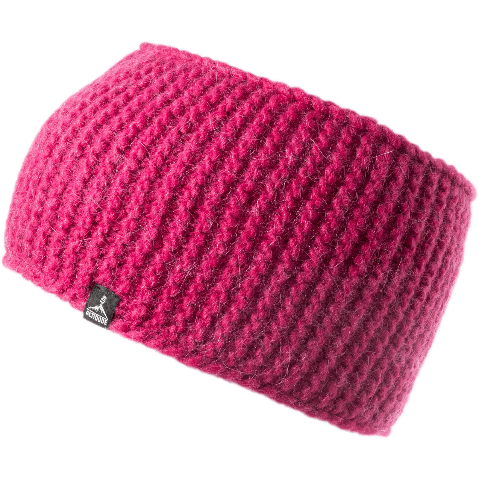 ALTIDUDE Merino Stirnband Cloud Grob Strick Kopfband Ohren Schützer Alpaka Wolle