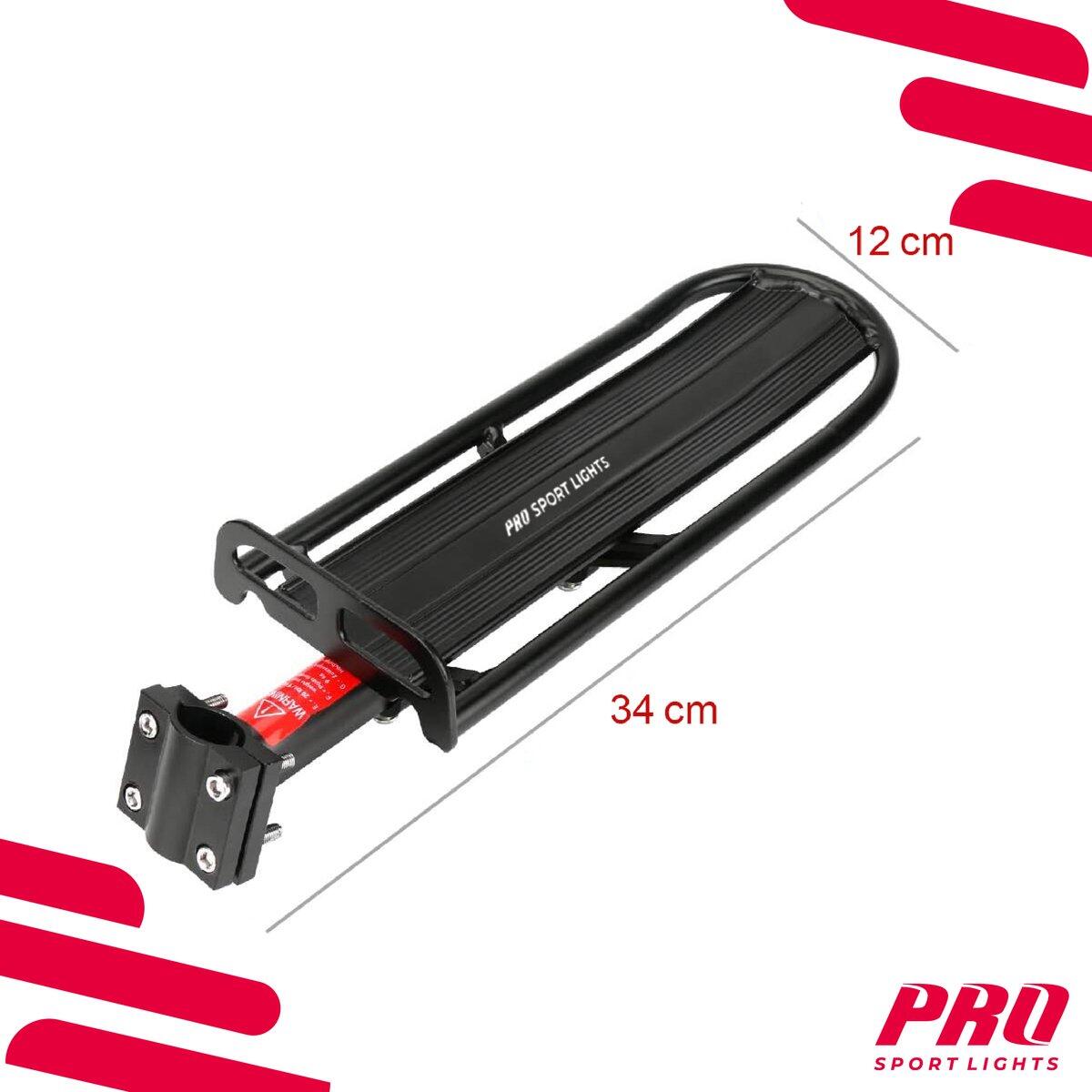 Portapacchi bici (max 9kg) nero. Prolunga per MTB/bici da corsa. 1778514218j4Rc 4/7