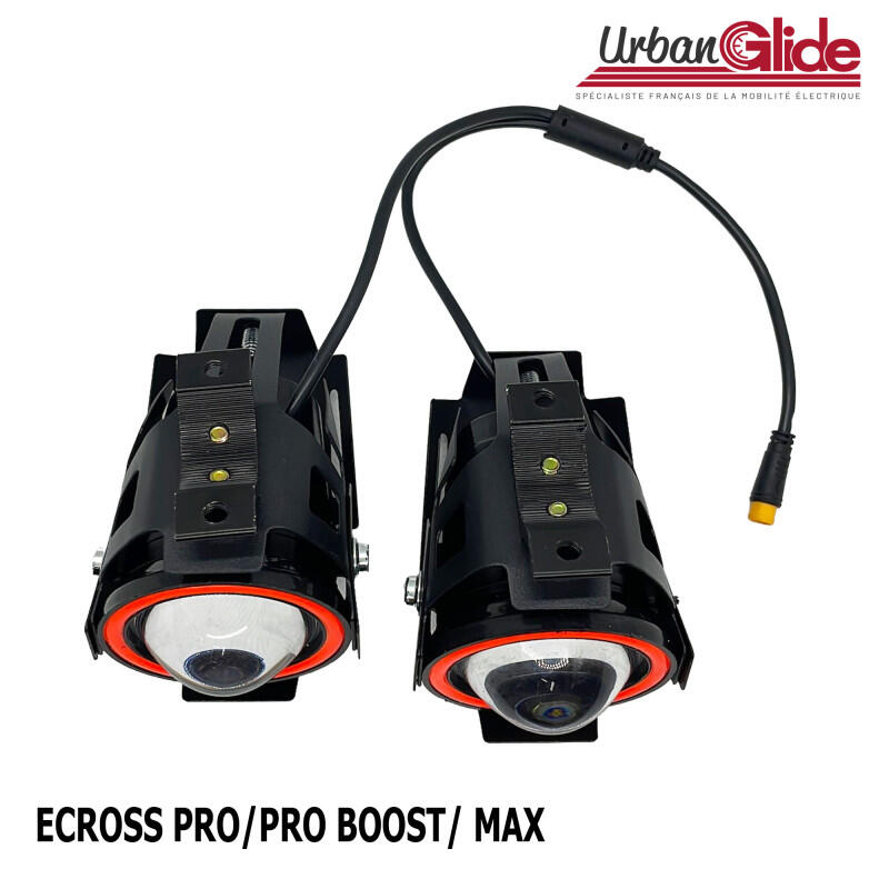 Lumière Avant Rouge par Paire ECROSSDUO/ECROSSMAX2x  – Compatible 2 / 3/3