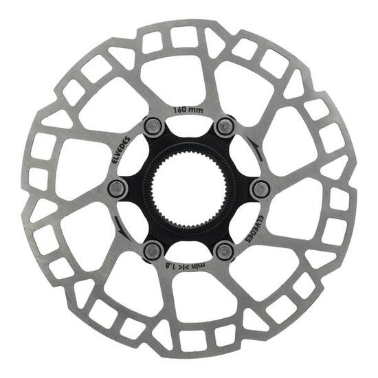Disque de frein Elvedes Centerlock Ø160 mm - Rotor de qualité supérieure