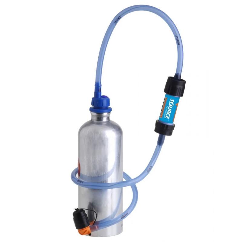 Wasserfilter Survival Kit – mit ConverTube und Mini Sawyer 4x Kappe 3/5