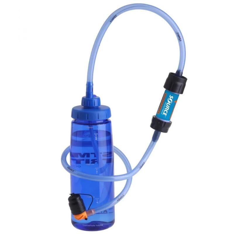 Wasserfilter Survival Kit – mit ConverTube und Mini Sawyer 4x Kappe 4/5