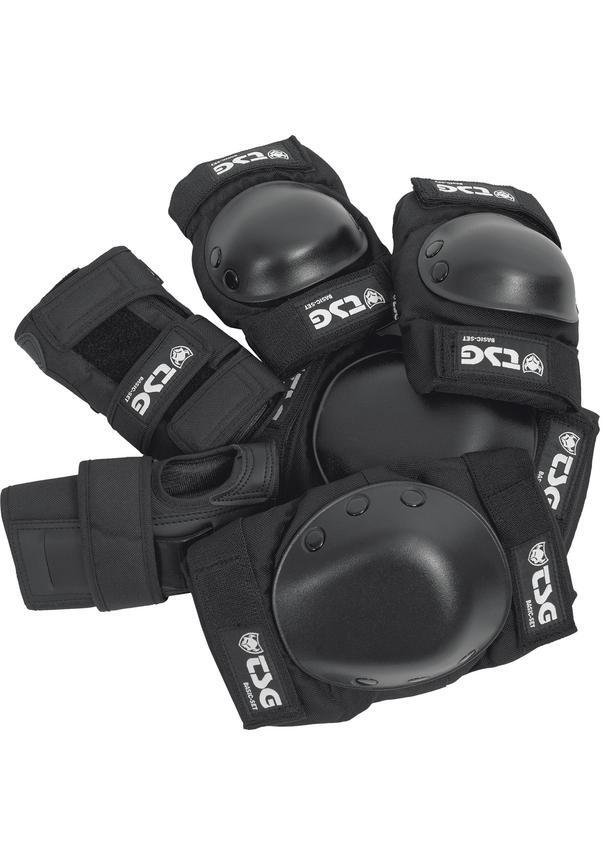 Schutzset TSG Basic - Schwarz 8/8
