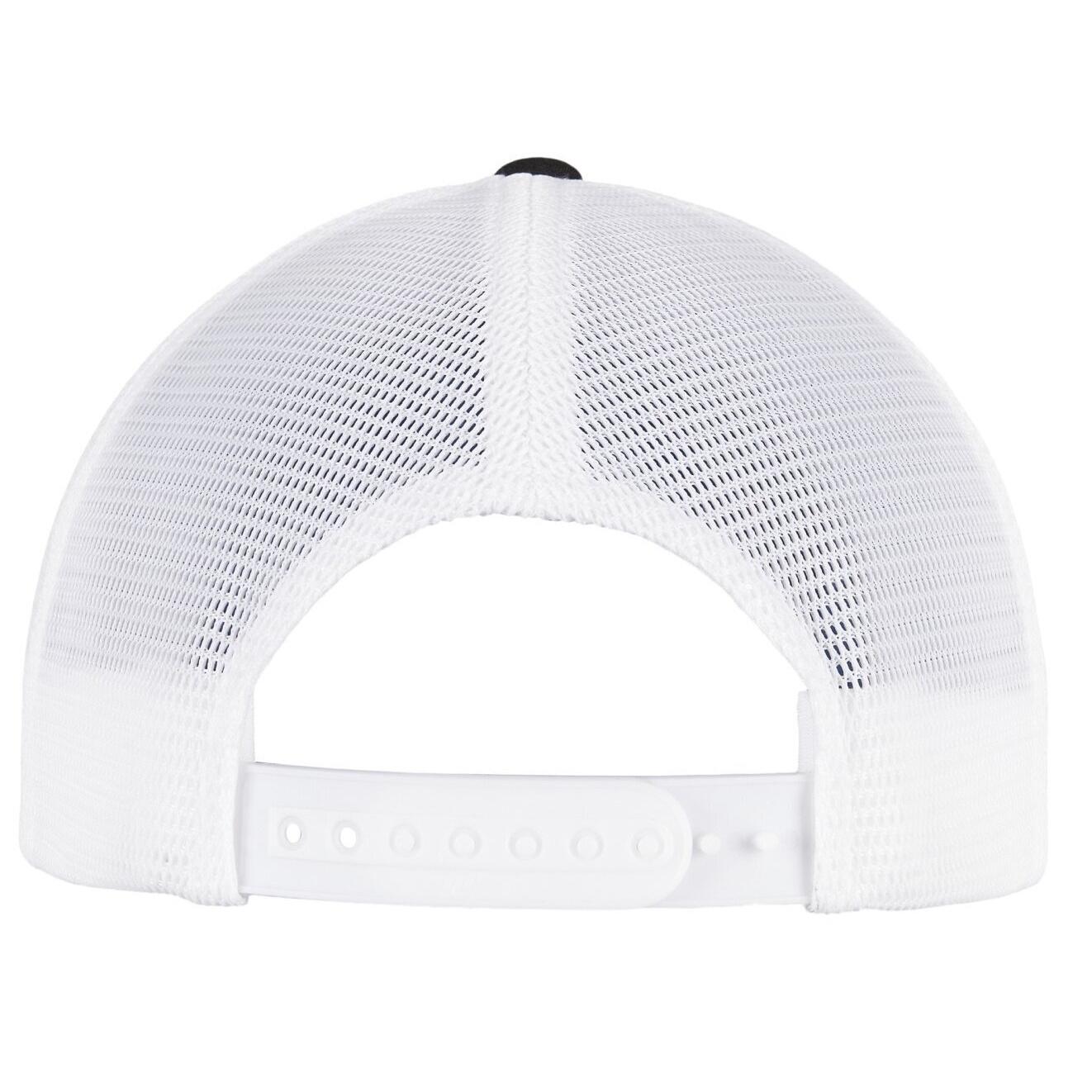 Unisex Adult 360 Omnimesh Mesh Two Tone Cap (Black/White) 2/3