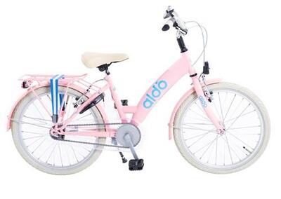 Aldo 20 inch golf fiets voor kinderen droom roze