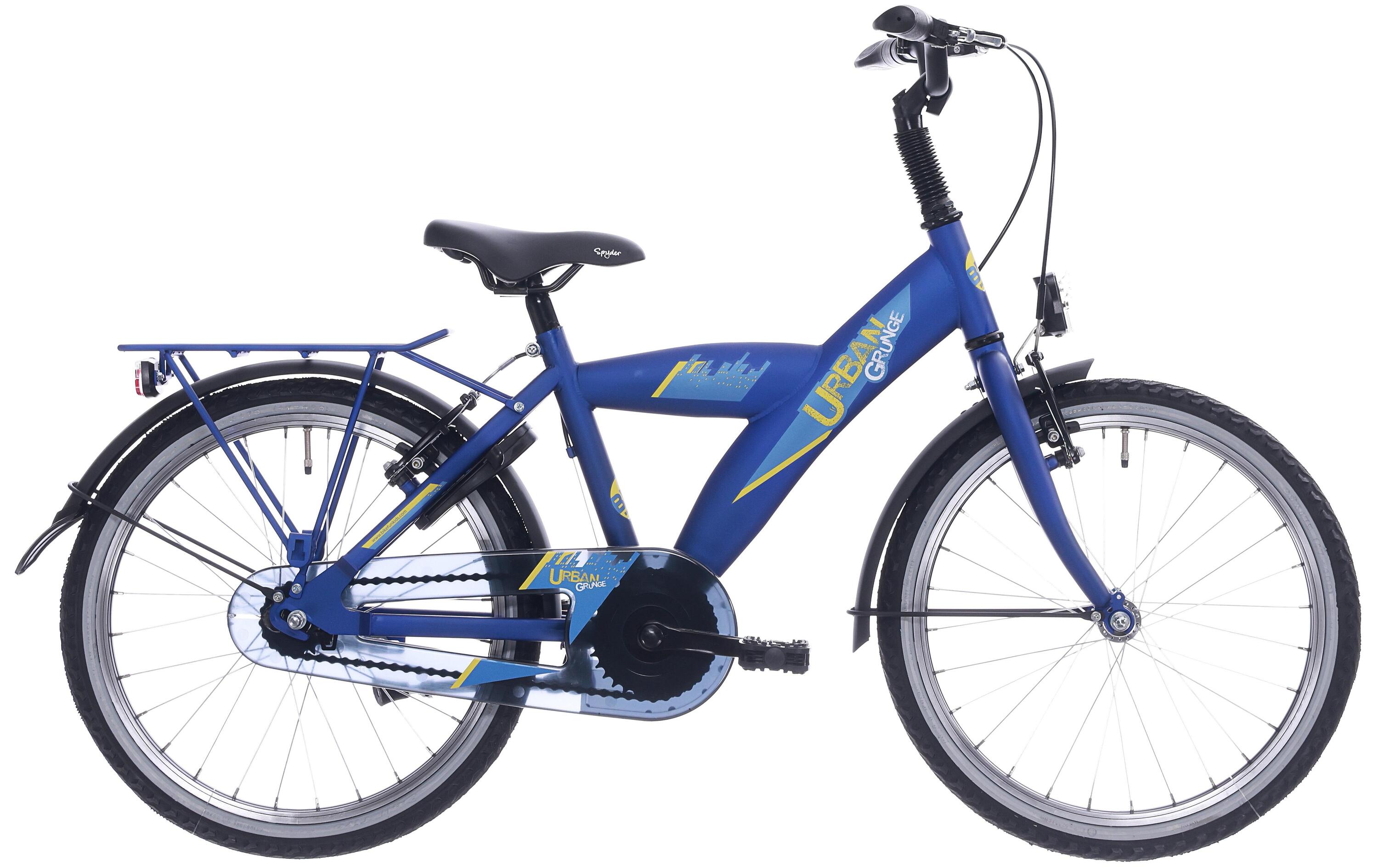 Bikefun Kinderfahrrad Urban City 20 Zoll mit Rücktrittbremse - Kobaltblau matt. 2/2