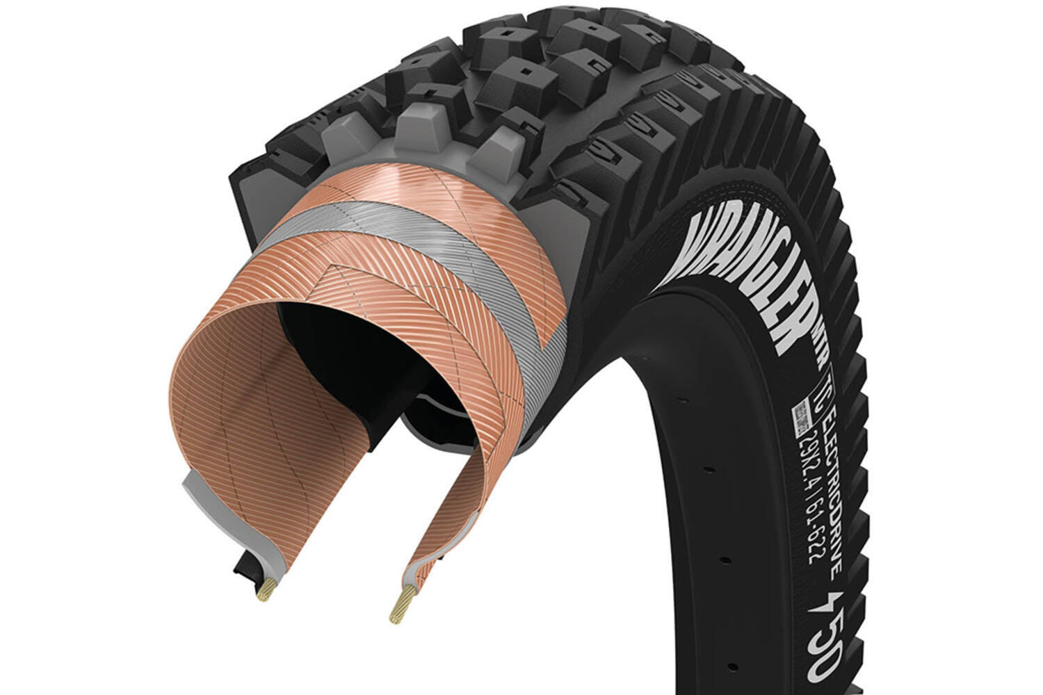 Neumático de bicicleta eléctrica Goodyear Wrangler MTR ElectricDrive Tub 3/4