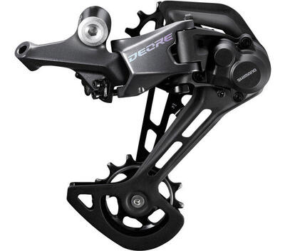 Shimano deore m6100 achterderailleur 12-speed - direct mount - zwart