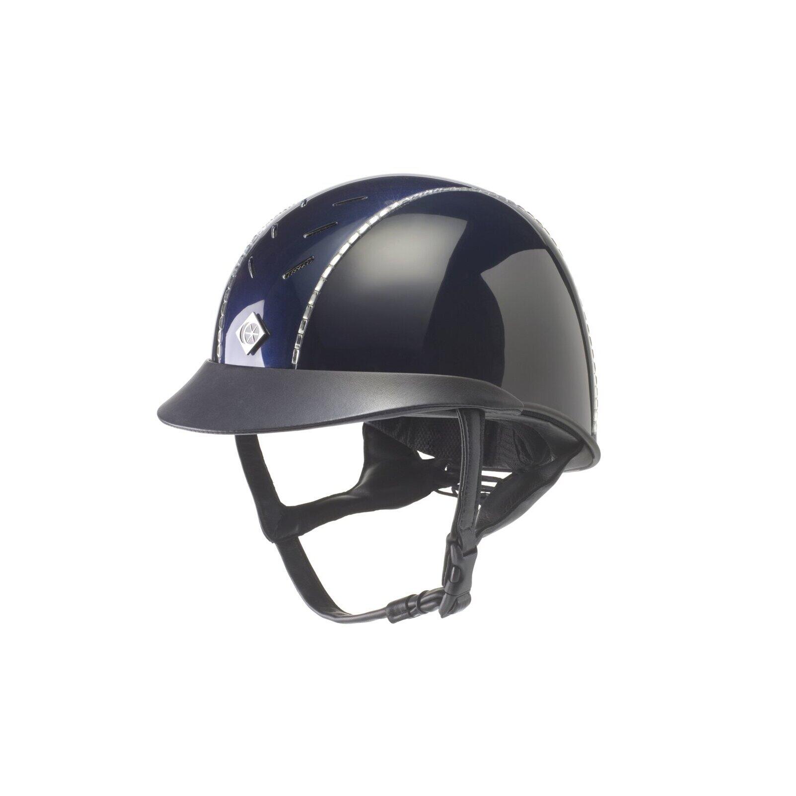 Casque d'équitation Charles Owen Ayrbrush reflection wide peak 2/4