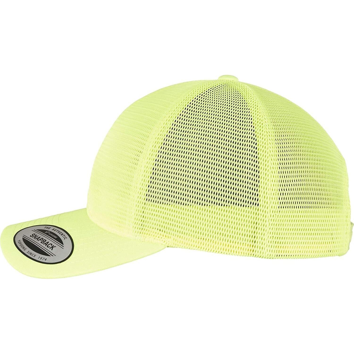 Casquette OMNIMESH Adulte (Jaune Néon) 3/3