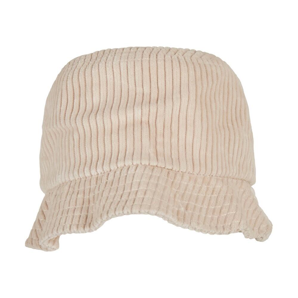 FLEXFIT Unisex Adult Corduroy Bucket Hat (Off White)