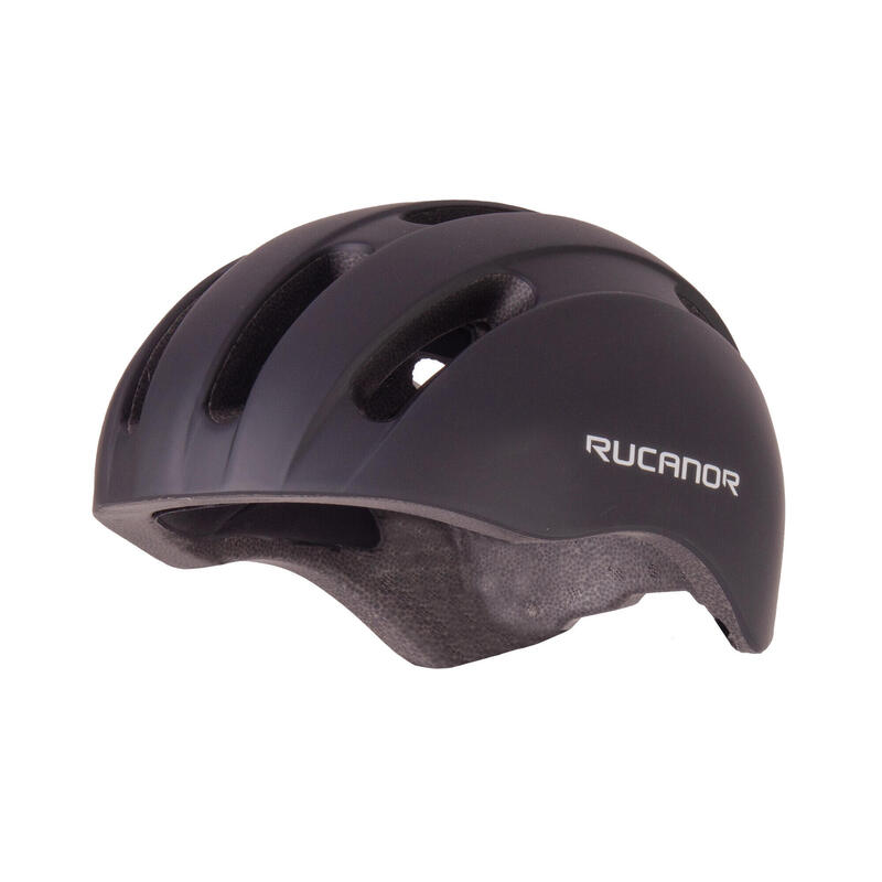 Rucanor City Flow Casque vélo E-bike Réglable Noir Taille 58-61 cm (L)