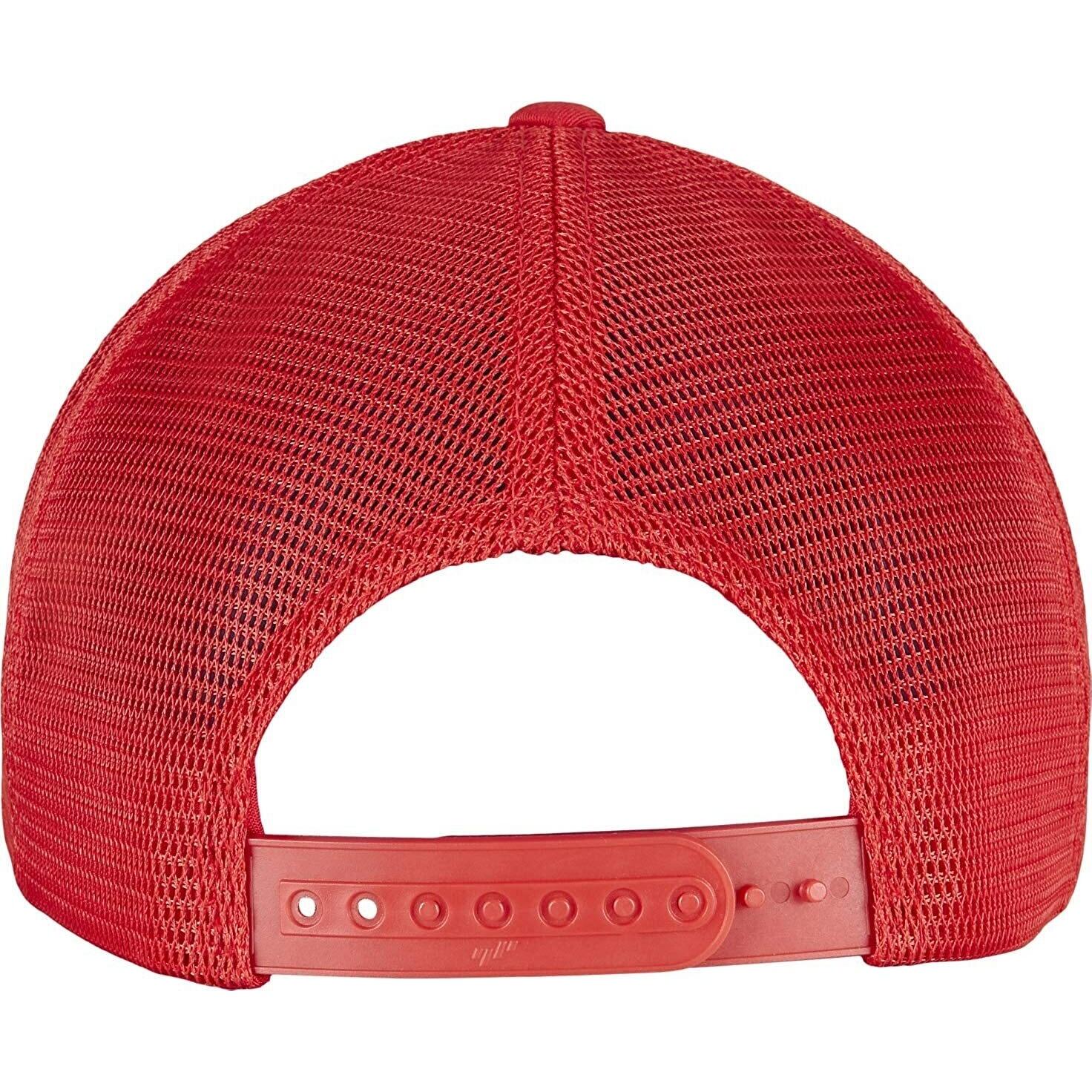 Cap Adulto Unisex Flexfit Omnimesh Rosso 2/3