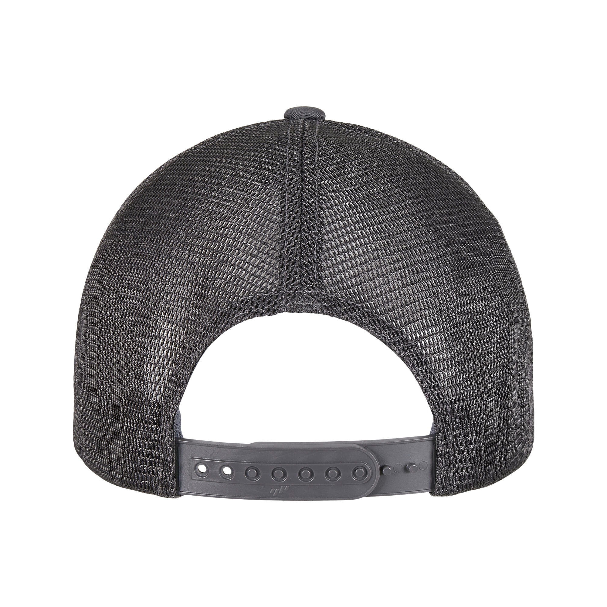 Cappellino Da Camionista Adulto Unisex Flexfit Grigio Melange 2/4