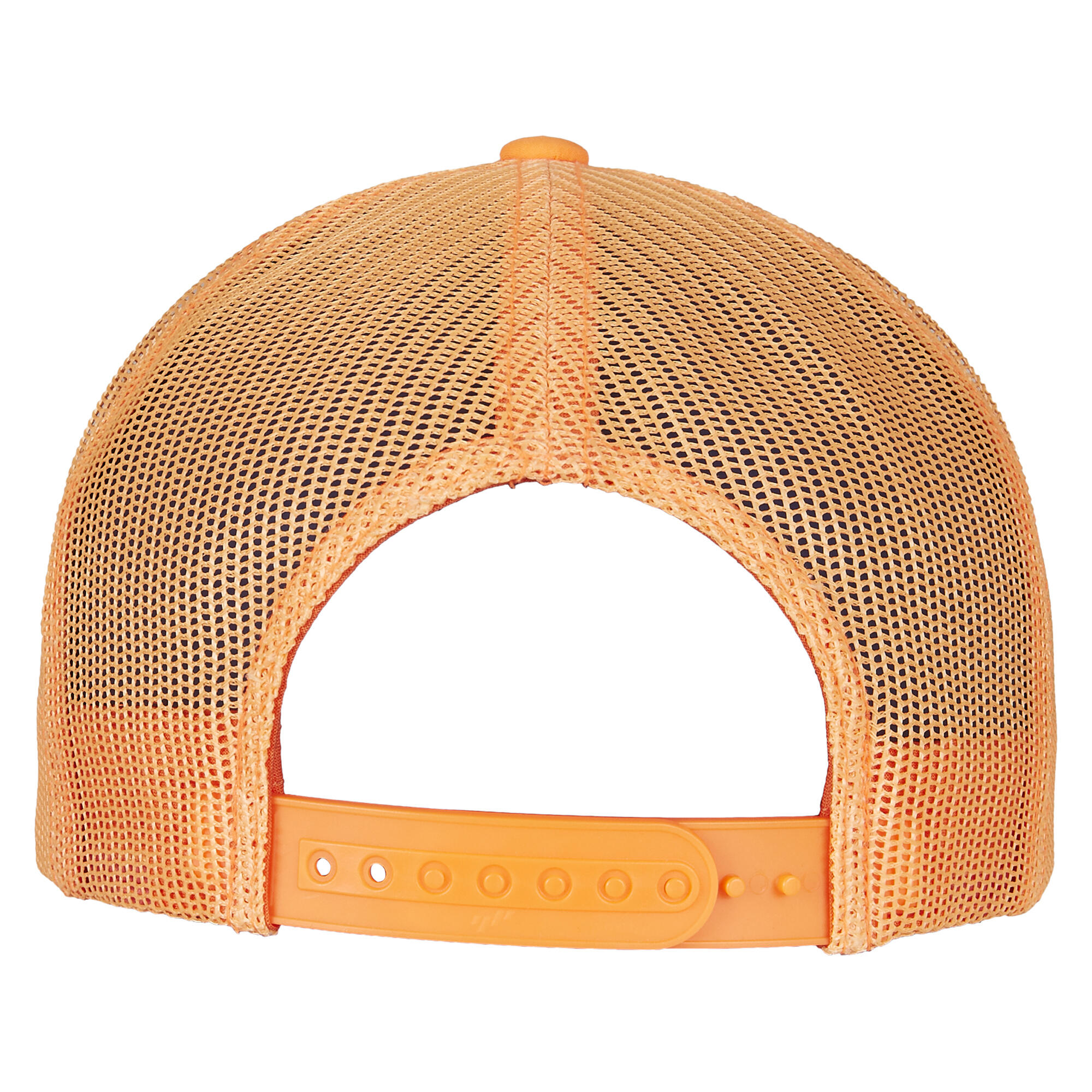 HerrenDamen Unisex Retro Trucker Cap "Neon" Damen und Herren Neon-Orange 2/4