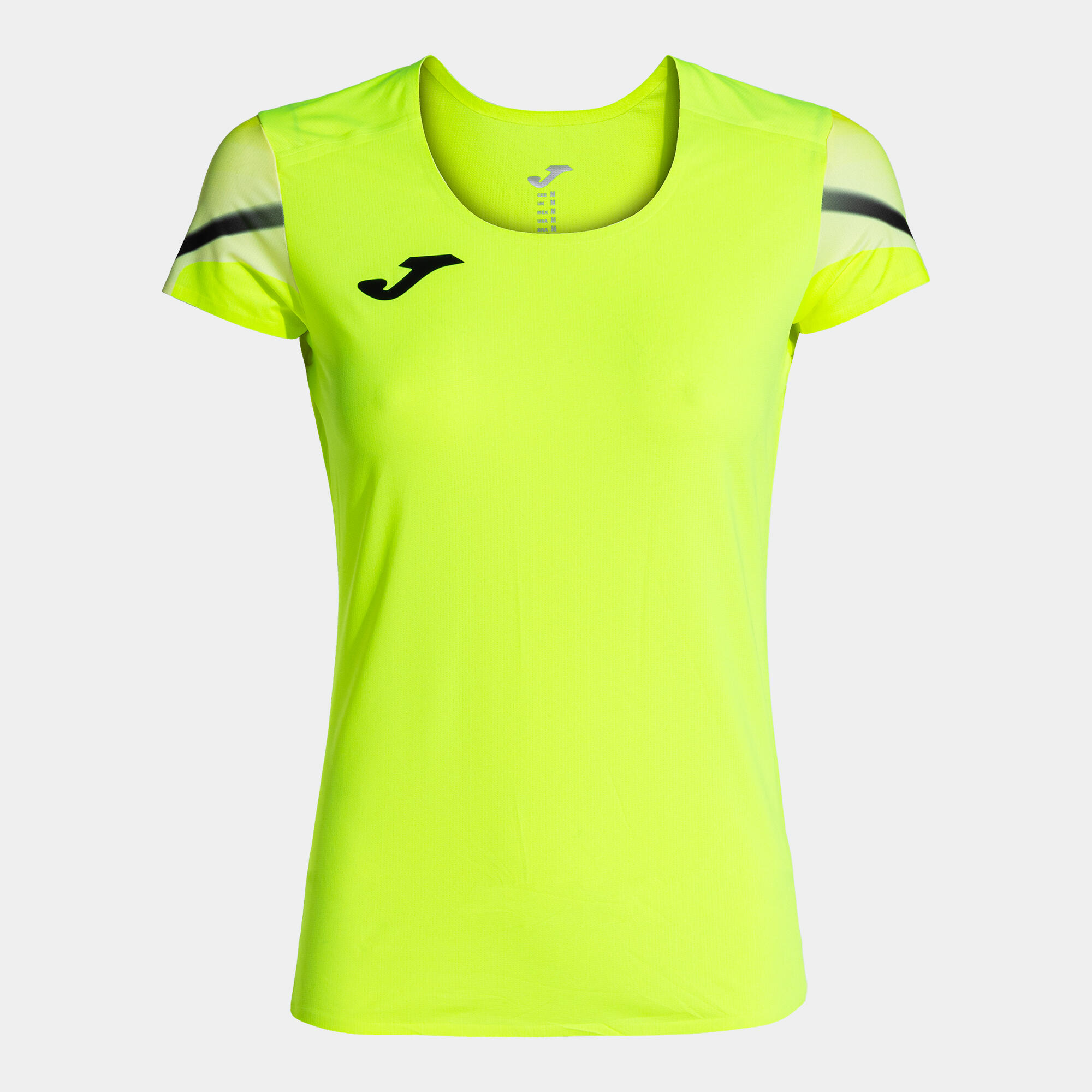 Maillot Manches Courtes Running Femme Joma Elite XI Jaune Fluo 4/5