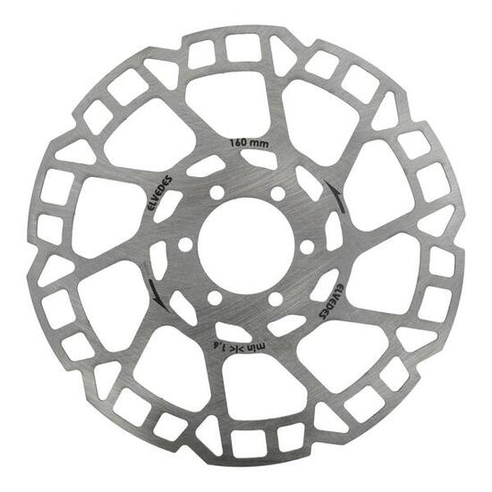Disco freno Elvedes 160 mm 6 fori spessore 18 mm.