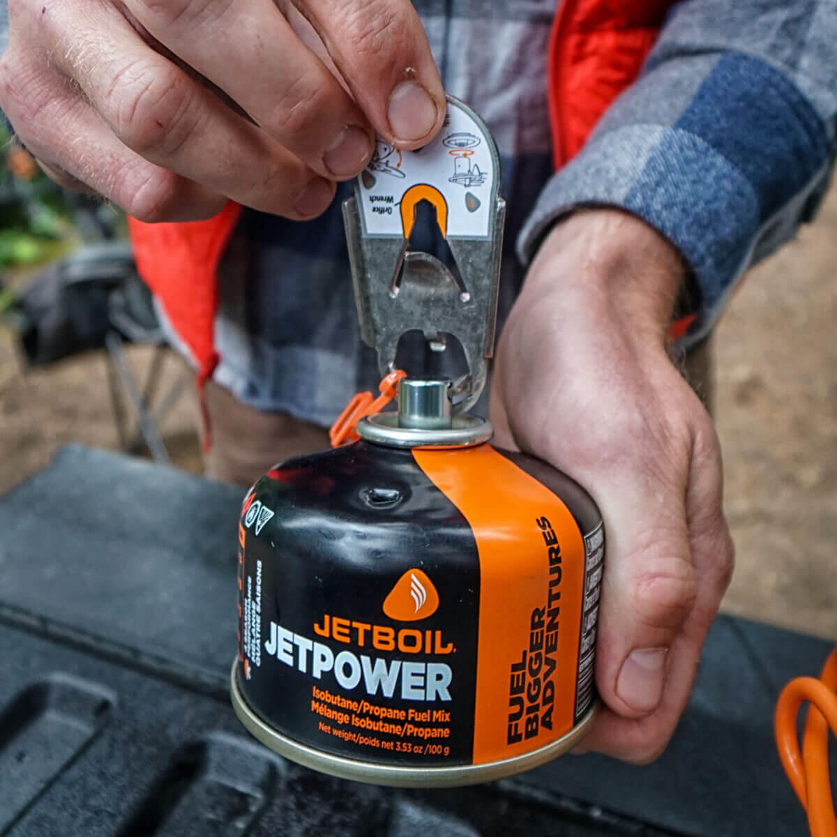 Jetboil CrunchIt™ Fuel Canister Recycling Tool 5/6