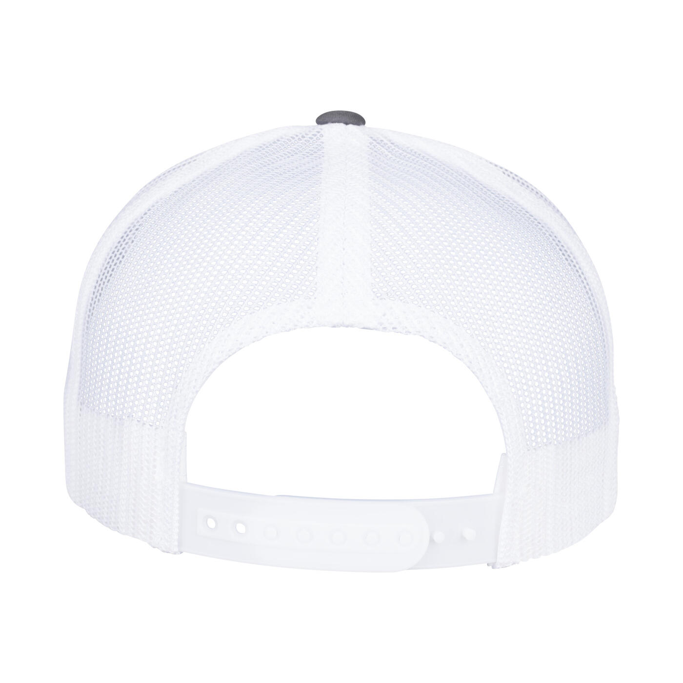 Unisex Adult Two Tone 5 Panel Trucker Cap (Charcoal/White) 2/4
