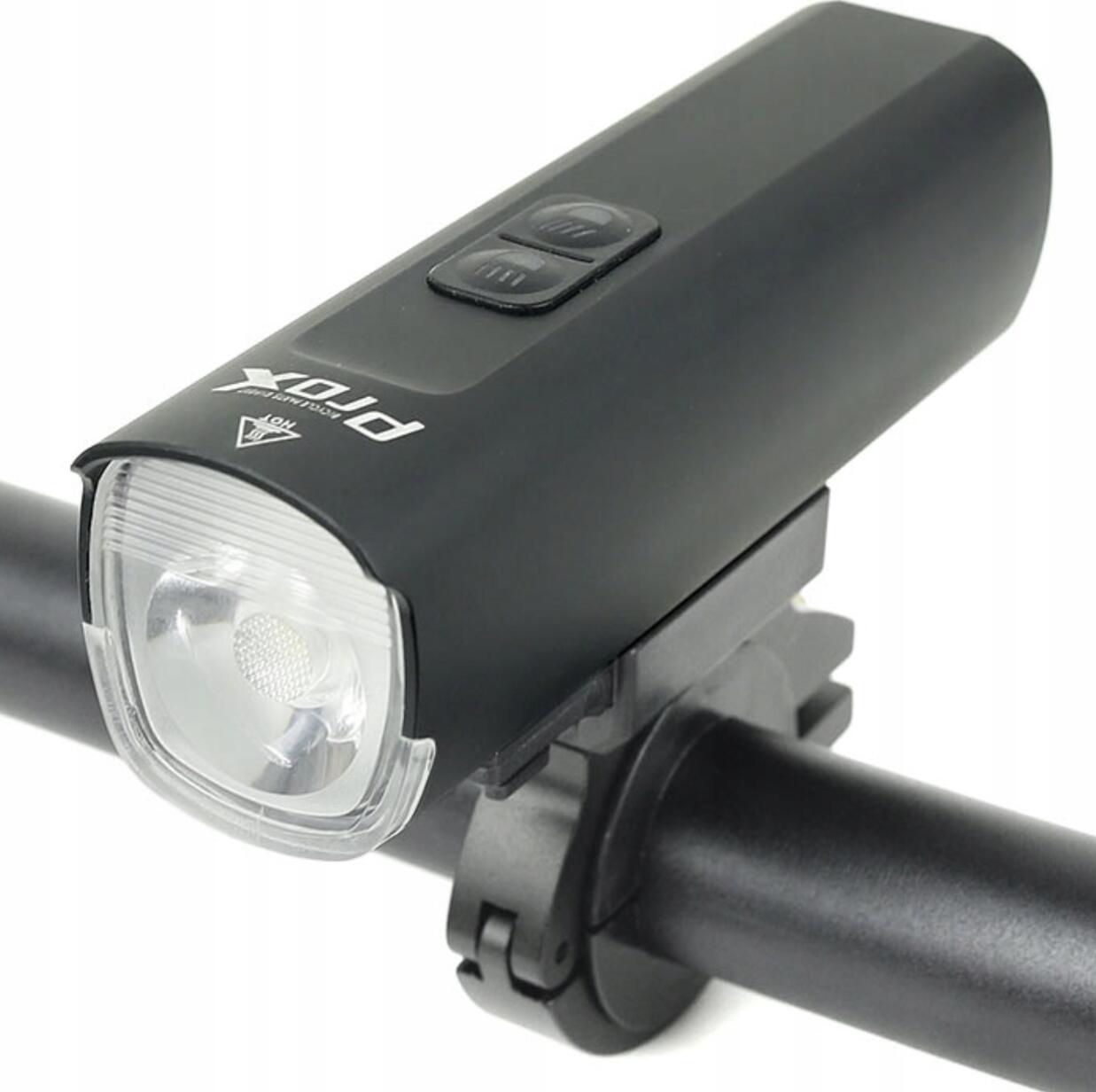 Luz delantera de bicicleta 1100 lúmenes - LED - Recargable por USB 2/7