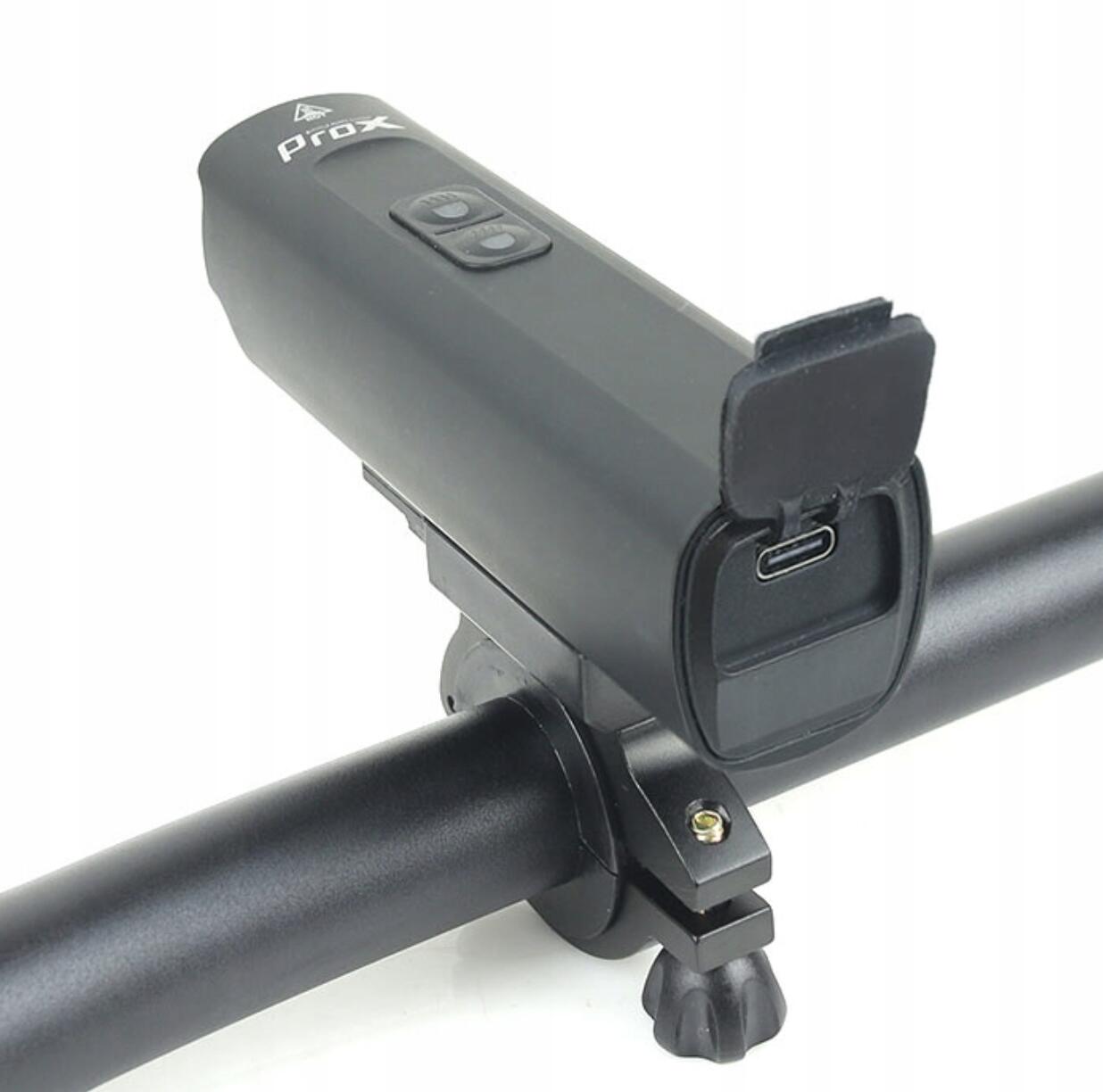 Luz delantera de bicicleta 1100 lúmenes - LED - Recargable por USB 4/7