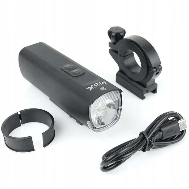 Lumină față bicicletă 1100 lumeni - LED - reîncărcabilă prin USB