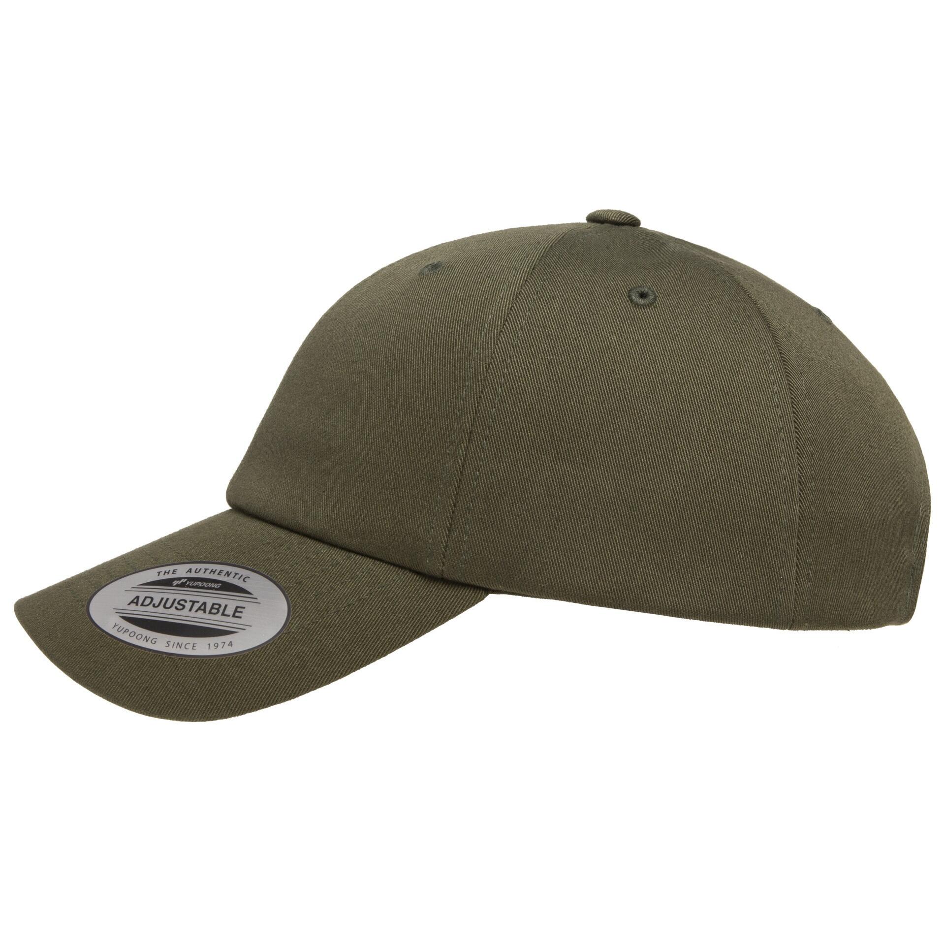 Unisex Adult Wash Dad Cap (Olive Night) 3/4