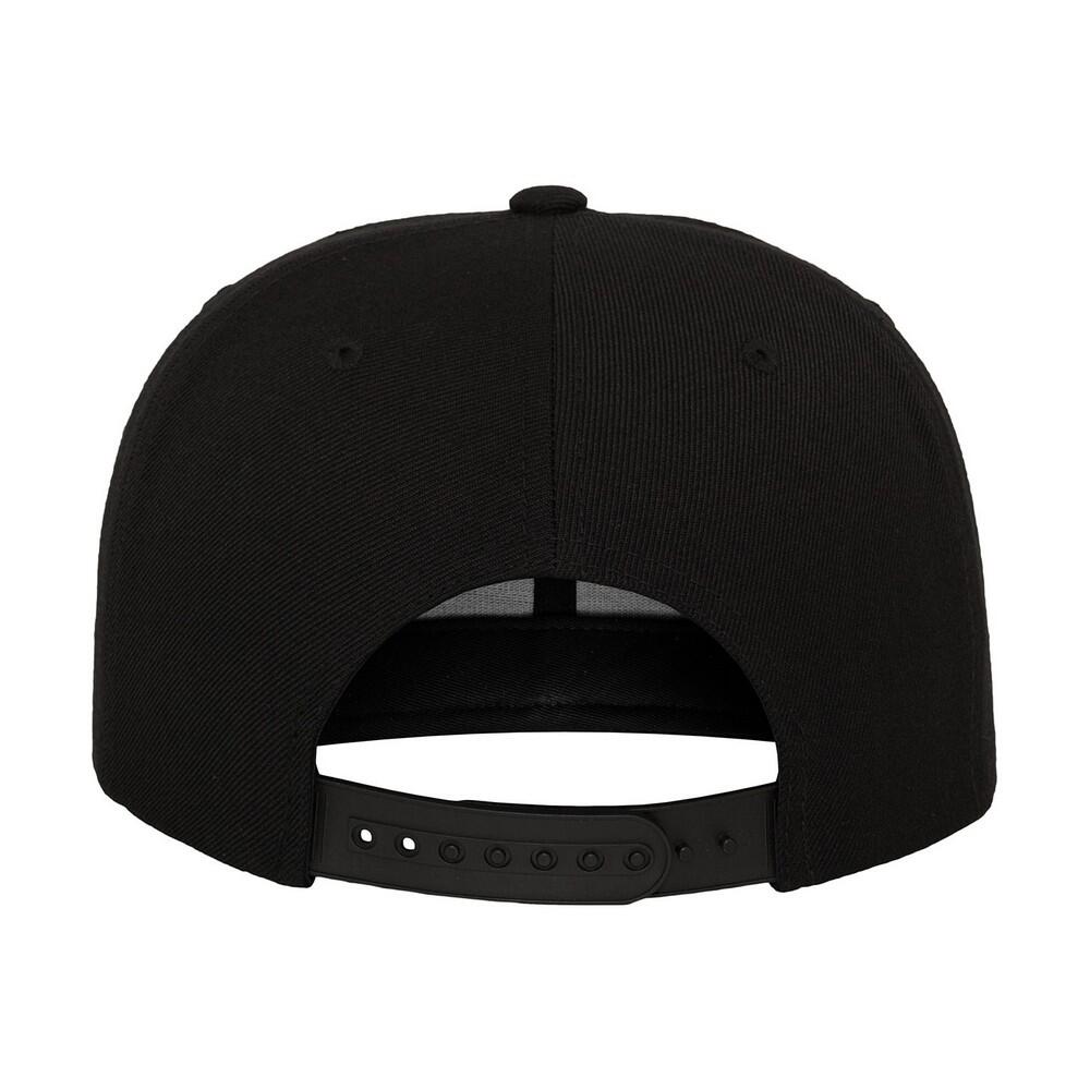 Unisex Adult Bandana Snapback Cap (Black/Paisley) 2/4