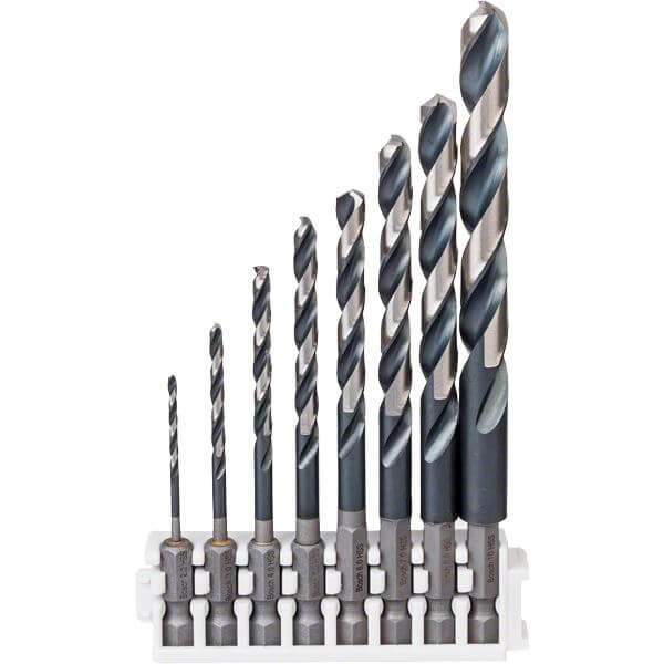 BOSCH Bosch Prof Impact Control 8-delige HSS borenset