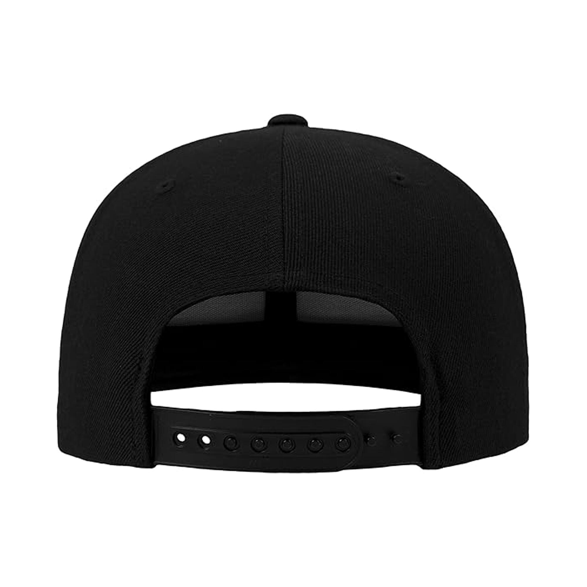 Camo Visor Snapback Cap (Pack of 2) (Black Camo) 2/3