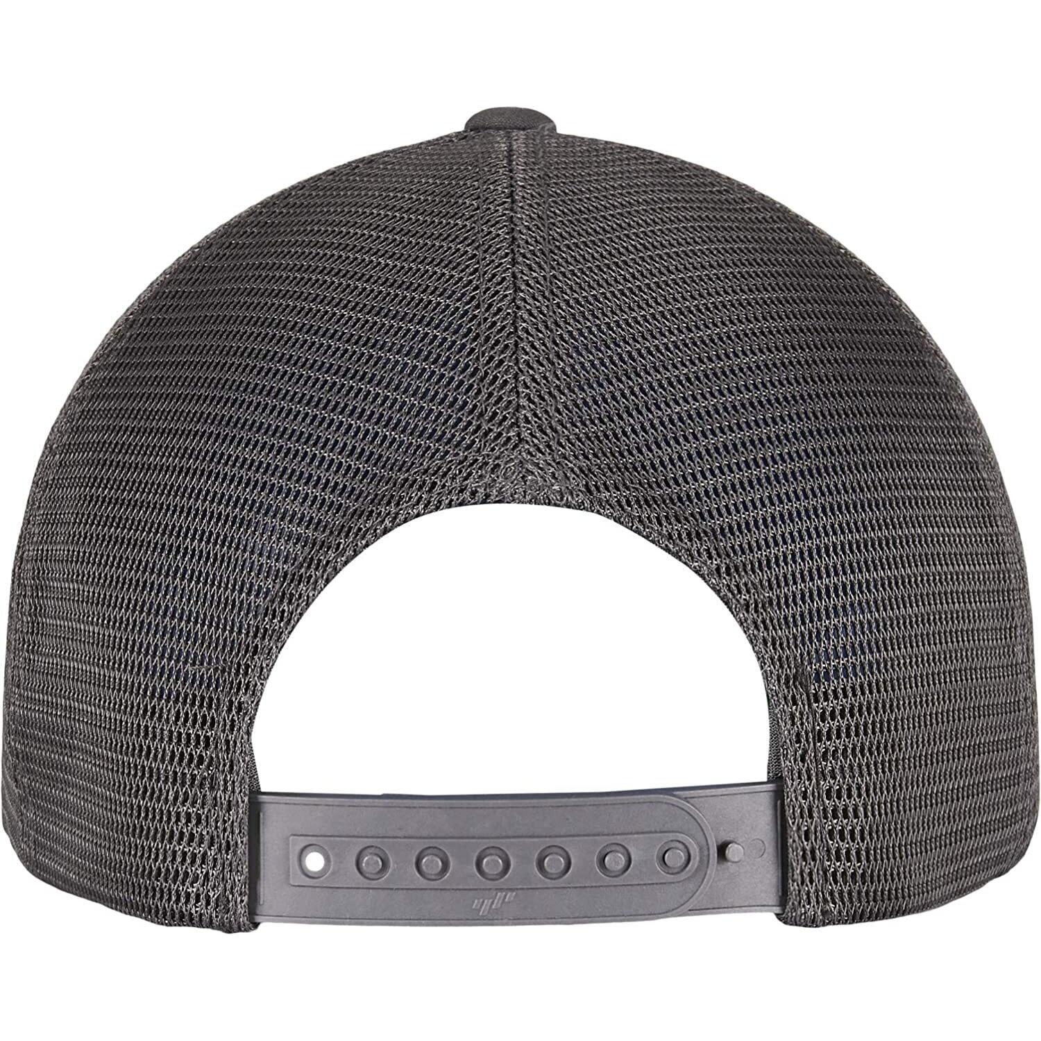 Cap Adulto Unisex Flexfit Omnimesh Carbone 2/4