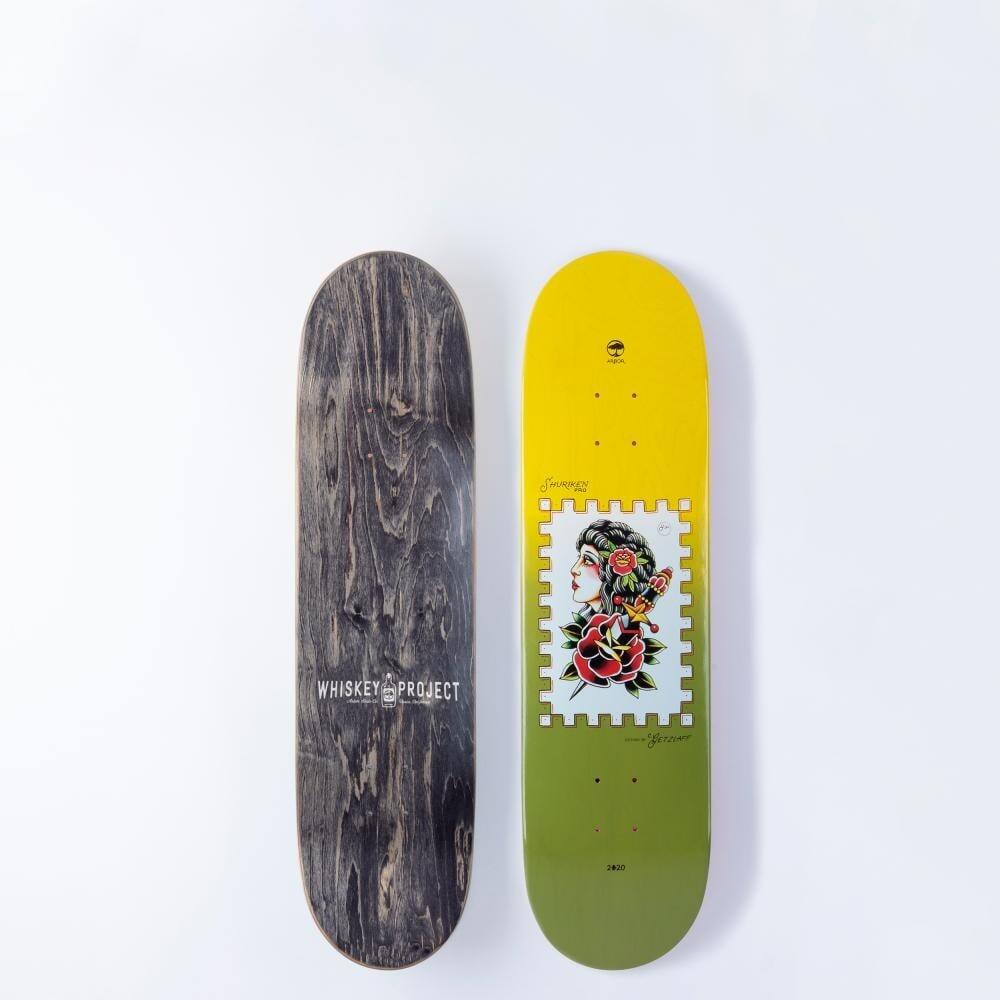 Arbor Skateboard deck Shuriken Getzlaff 8.5 2/3
