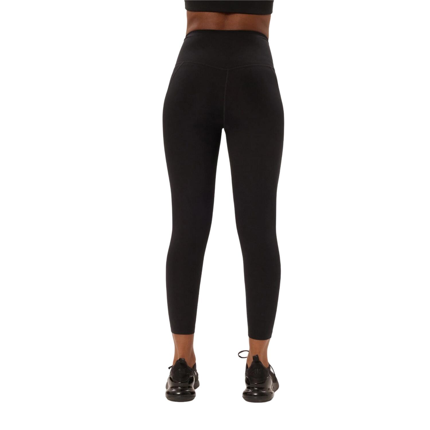 Womens/Ladies Float High Rise Long Leggings (Black) 2/3