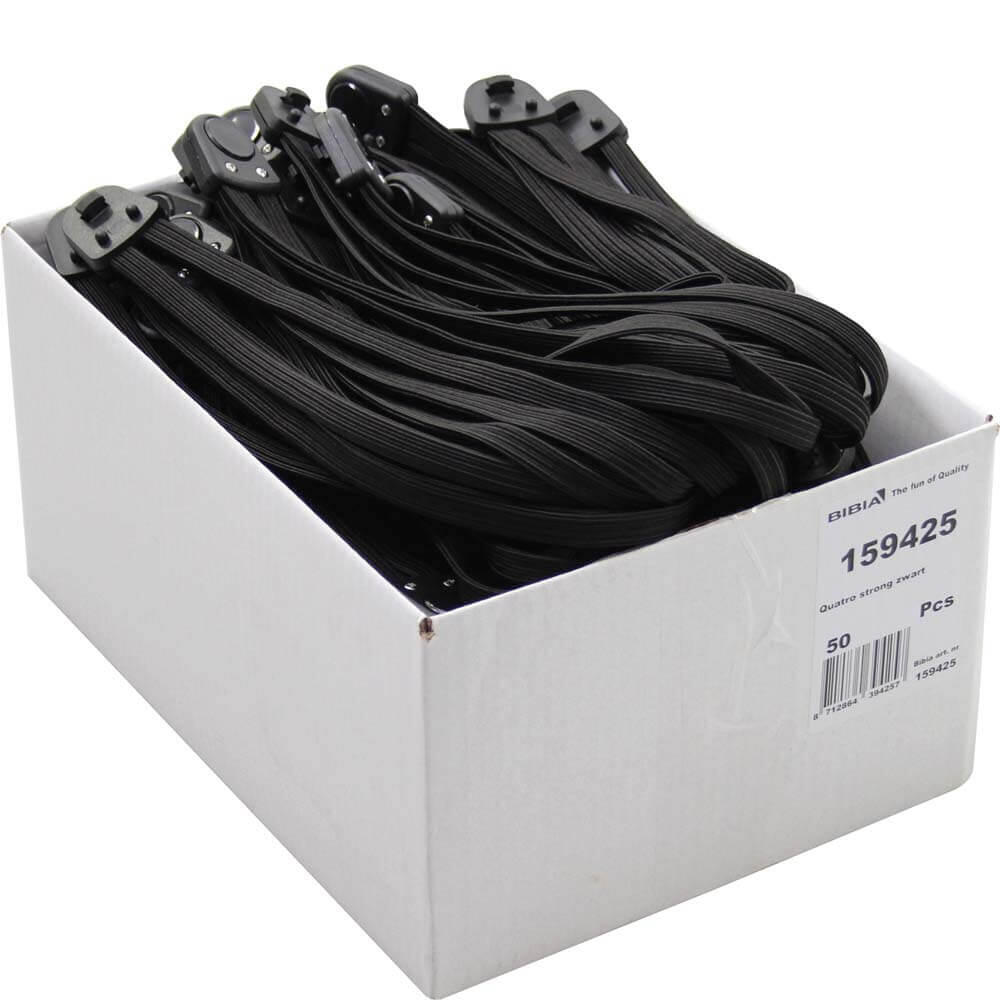 Bibia Binder Quattro Strong Nero, confezione officina 50 pezzi. 2/2